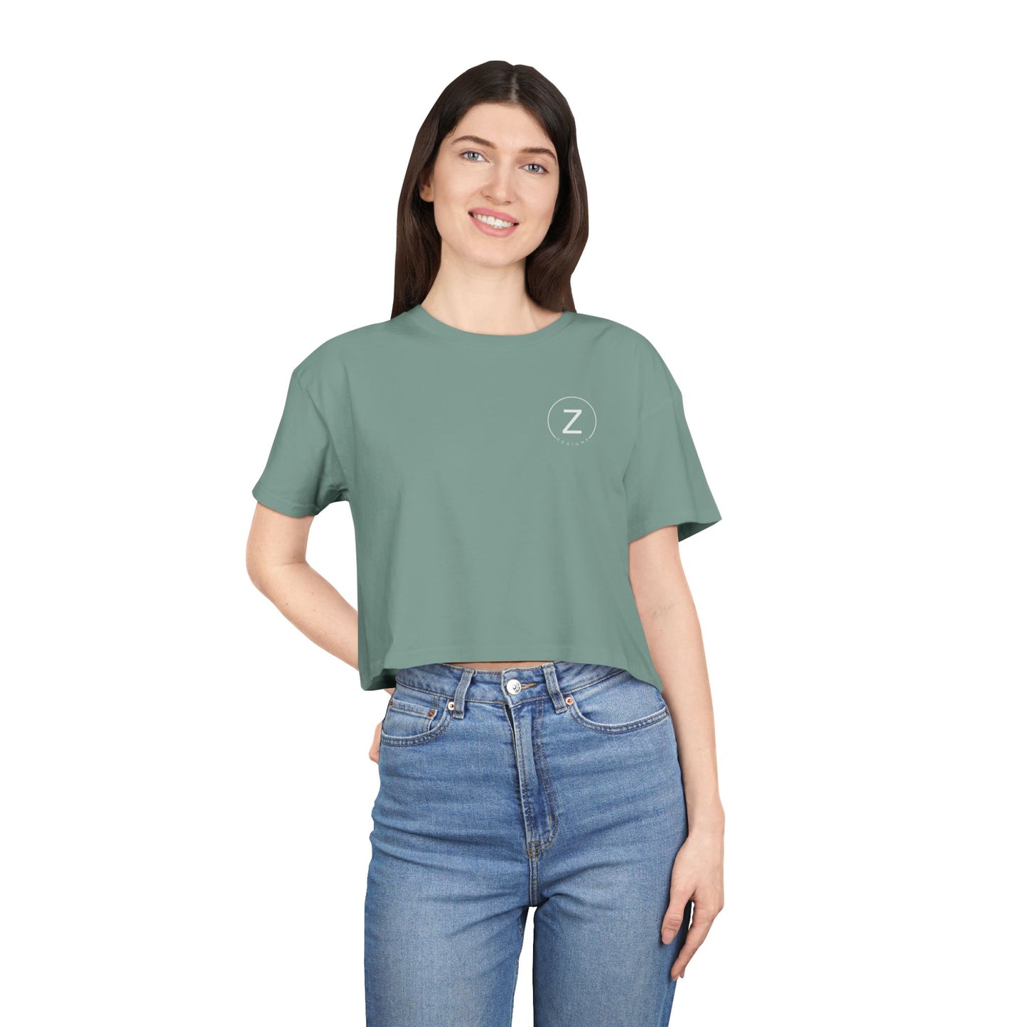 'Making Every Moment Count' Crop Tee