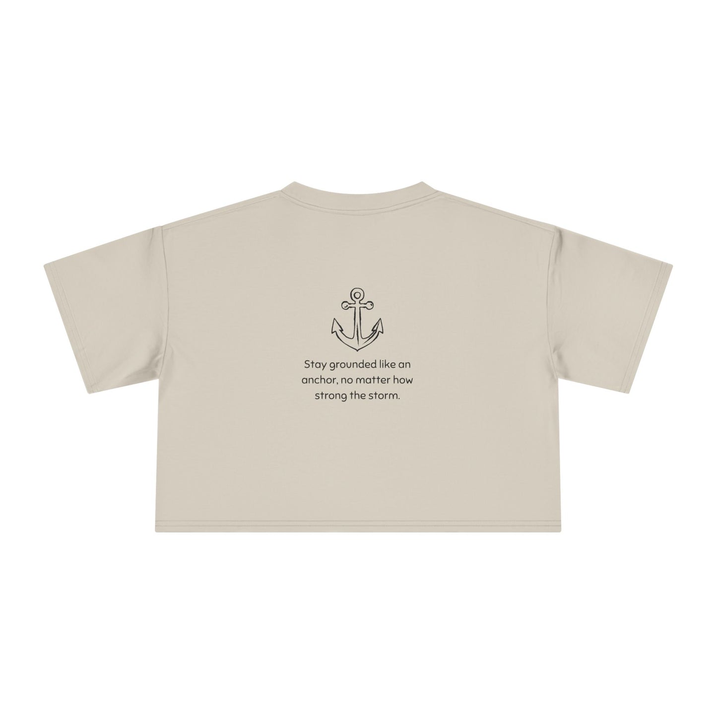 'Stay Grounded' Crop Top