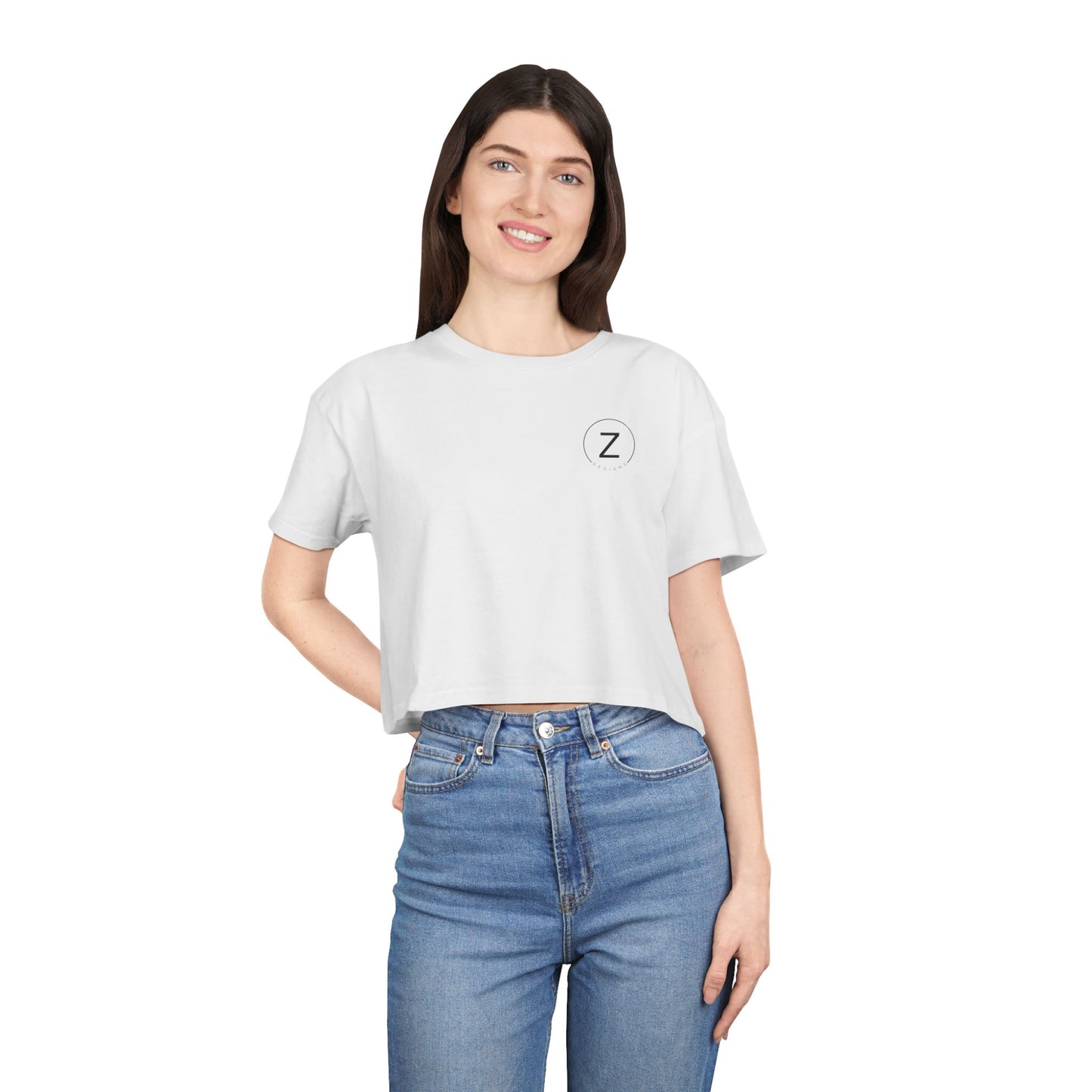 'Stay Grounded' Crop Top